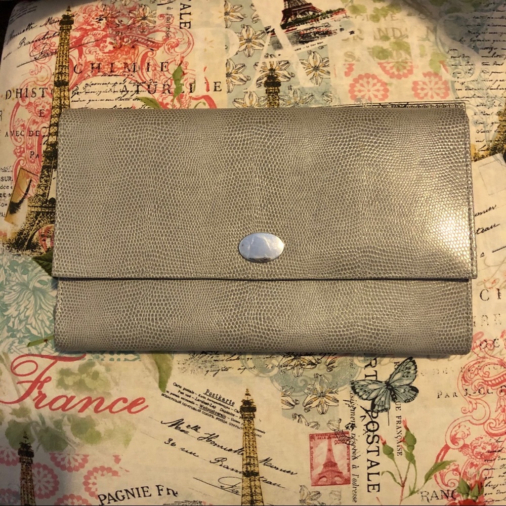 Silver Snakeskin Jewelry Organizer